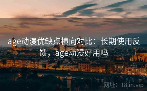 age动漫优缺点横向对比：长期使用反馈，age动漫好用吗