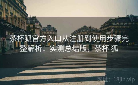 茶杯狐官方入口从注册到使用步骤完整解析：实测总结版，茶杯 狐