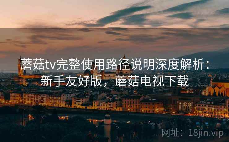 蘑菇tv完整使用路径说明深度解析：新手友好版，蘑菇电视下载