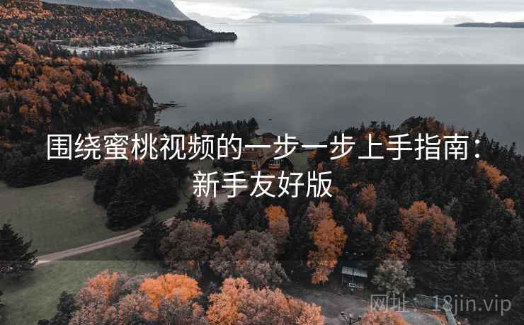 围绕蜜桃视频的一步一步上手指南：新手友好版